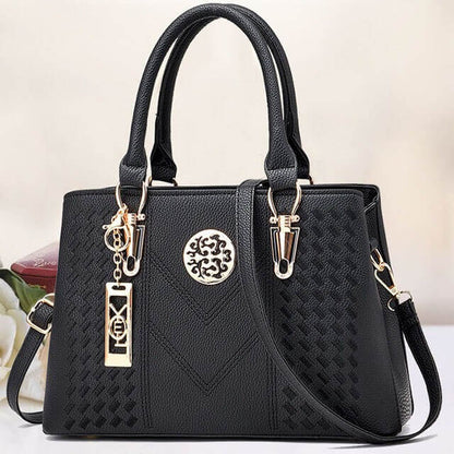 Bolsa Transversal Feminina Modelo Fashion Queen Preto