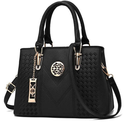 Bolsa Transversal Feminina Modelo Fashion Queen Preto