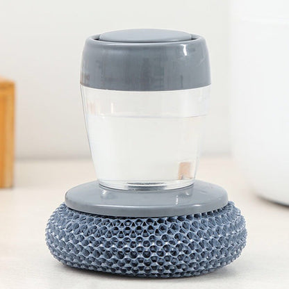 Cepillo Lavaplatos con Dispensador de Jabon