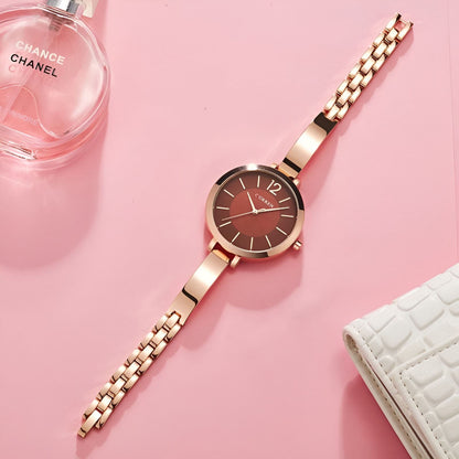 Relógio Feminino de Luxo Dourado | Golden Lady