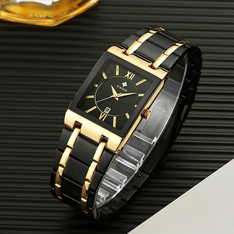 Relógio de Luxo Dourado | Golden Boss