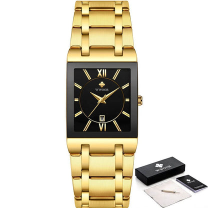 Relógio de Luxo Dourado | Golden Boss