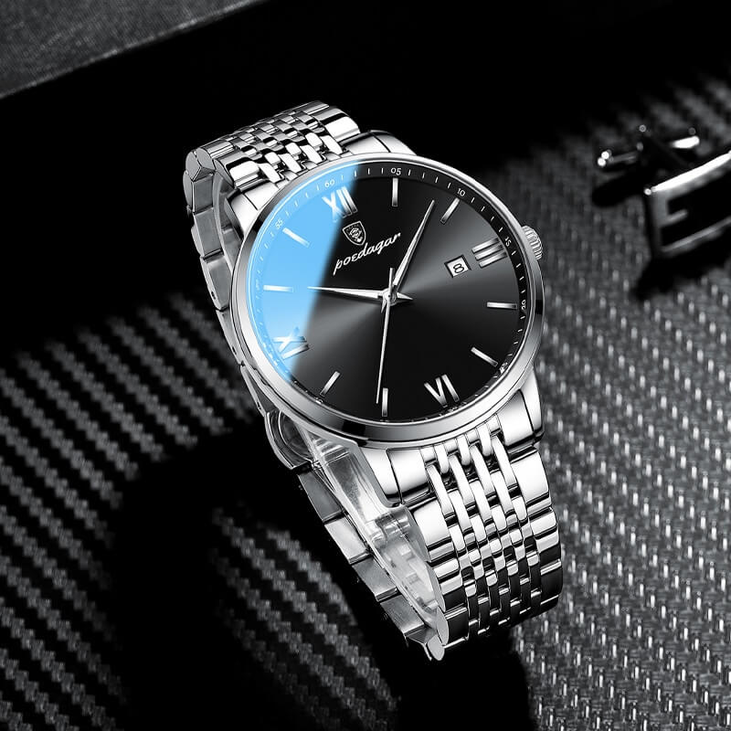 Relógio Casual Masculino | Quartz Boss - À Prova d`água