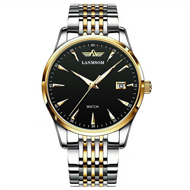 Relógio Casual | Quartz Max - Aço Inoxidável