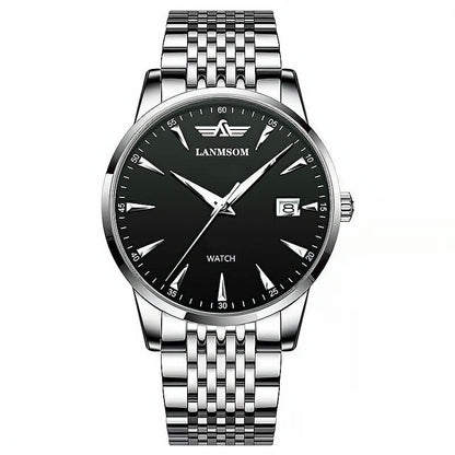 Relógio Casual | Quartz Max - Aço Inoxidável
