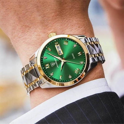 Relógio Analógico Masculino | Brand Quartz - À Prova d`água