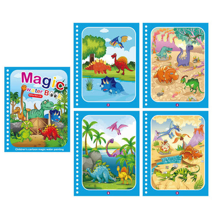 Libro Mágico De Dibujo De Agua  ¡MEJORE EL DESARROLLO DE SU HIJO!📕📗📘